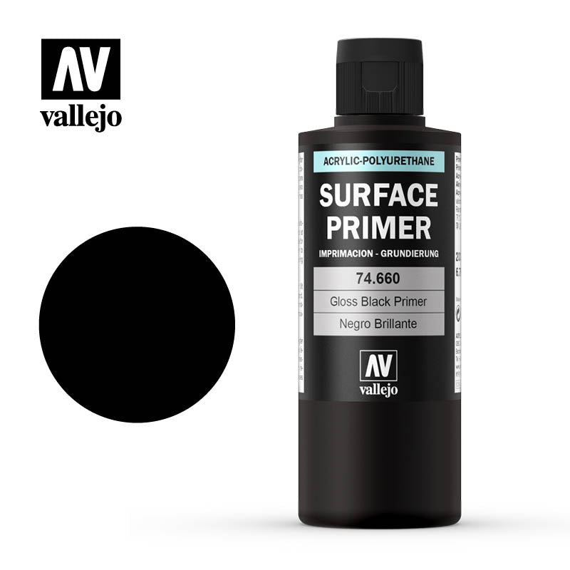 Surface Primer: 74.660 Gloss Black (200ml)